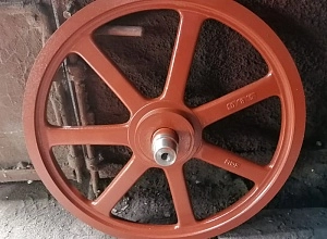 Колесо ведущее к ЛП-60, ∅ 560 mm в сборе