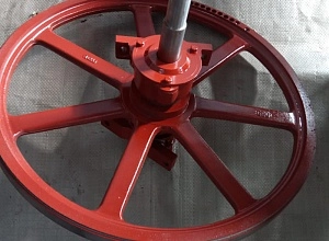 Колесо ведущее к ЛП-80 d 660 mm в сборе